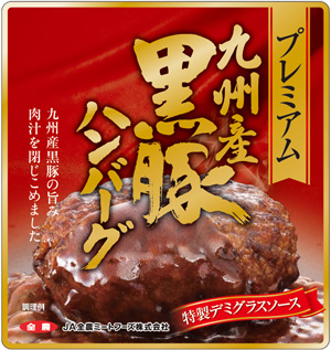 プレミアム九州産黒豚ハンバーグ