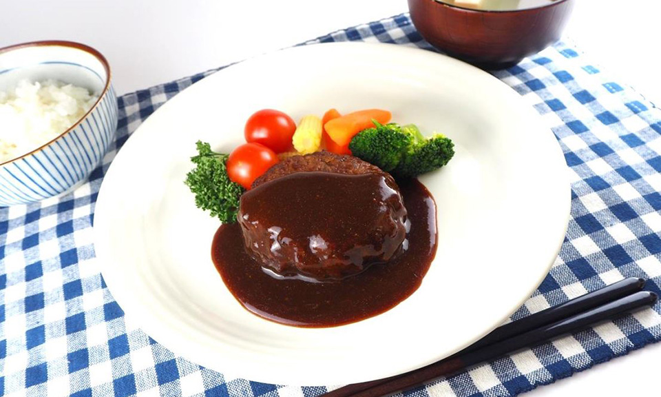 プレミアム黒毛和牛ハンバーグ